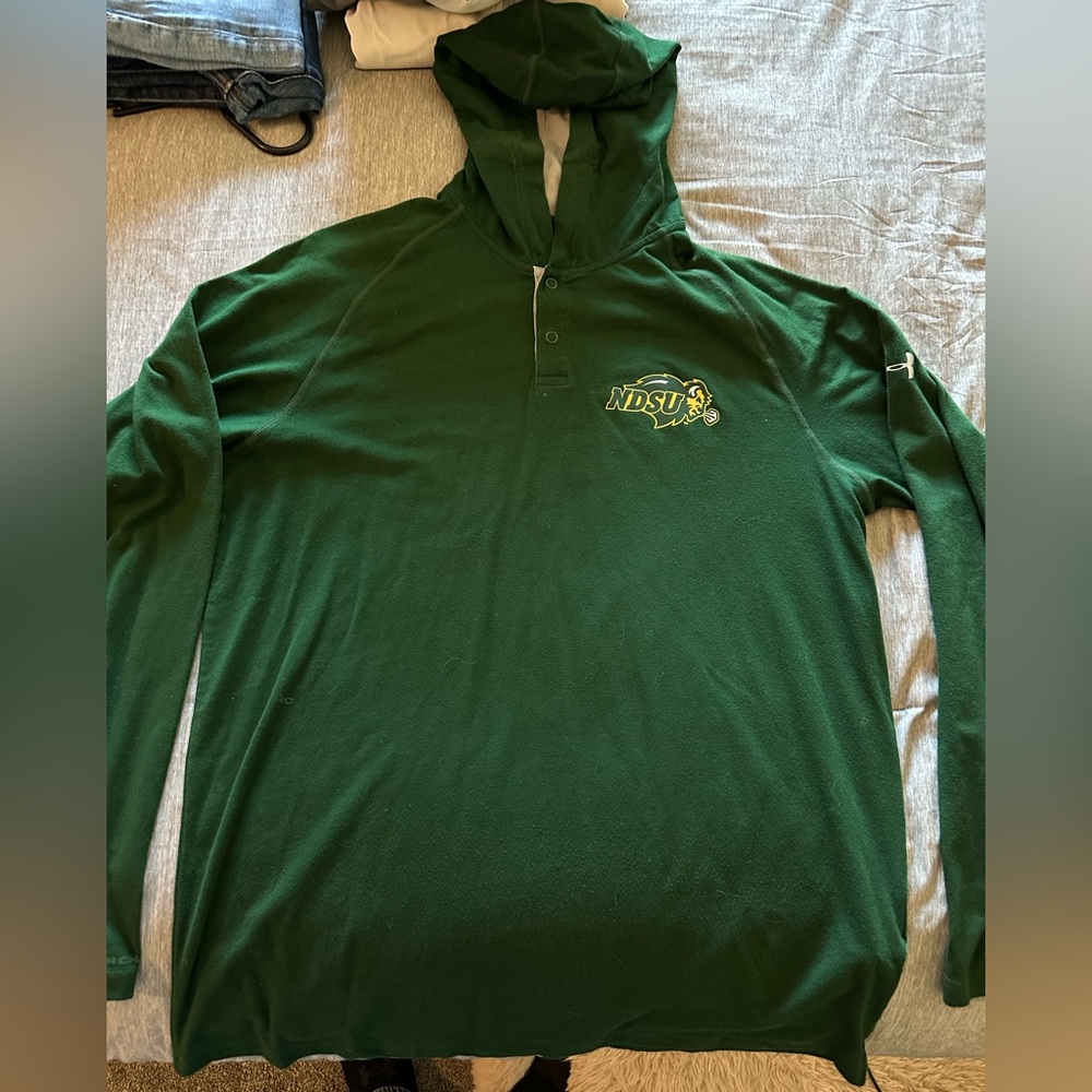 Under Armour Green NDSU Men's Hoodie Shirt